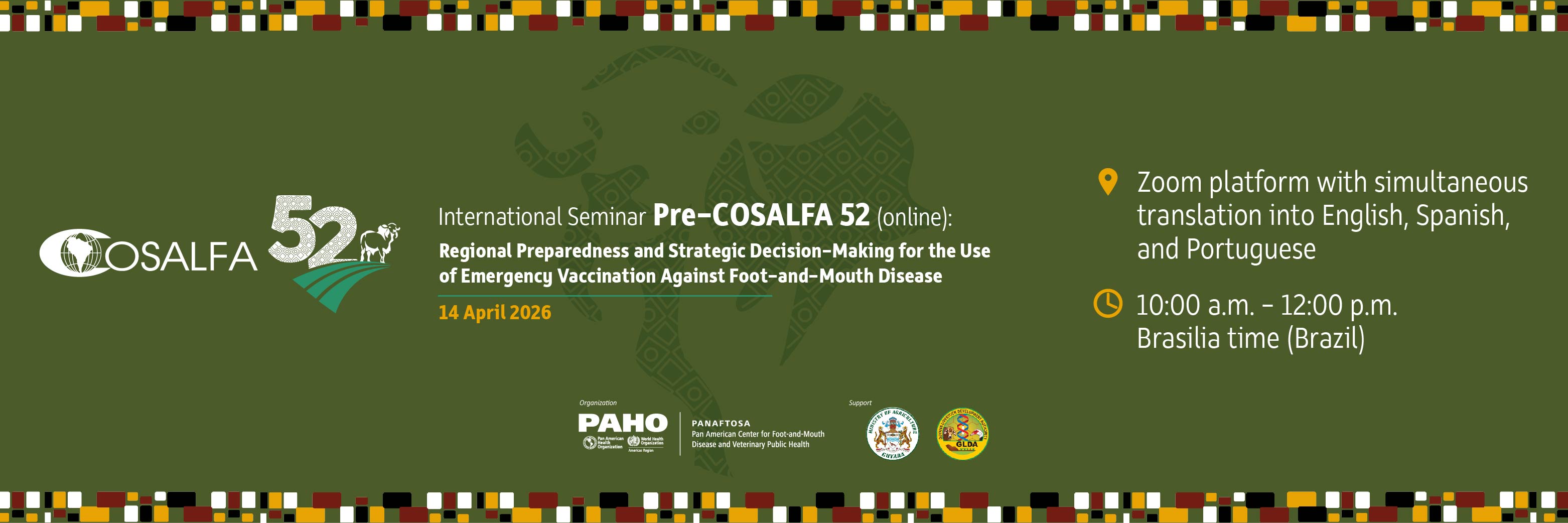 International Seminar Pre-COSALFA 52